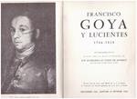 FRANCISCO GOYA Y LUCIENTES 1746 - 1828 | 9999900218404 | AA.VV | Llibres de Companyia - Libros de segunda mano Barcelona