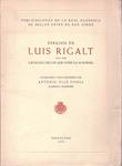 DIBUJOS DE LUIS RIGALT 1814-1894 | 9999900158298 | Ollé Pinell, Antonio | Llibres de Companyia - Libros de segunda mano Barcelona