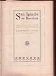 SAN IGNACIO EN BARCELONA | 9999900066128 | Creixell é Iglesias, P. Juan | Llibres de Companyia - Libros de segunda mano Barcelona