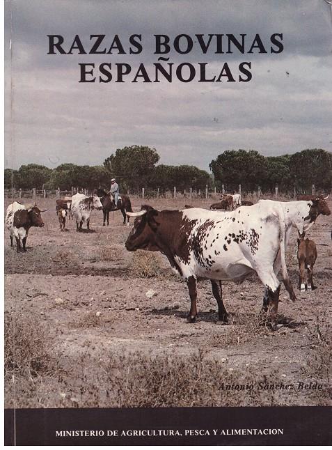 RAZAS BOVINAS ESPAÑOLAS | 9999900176261 | SANCHEZ BELDA, ANTONIO | Llibres de Companyia - Libros de segunda mano Barcelona