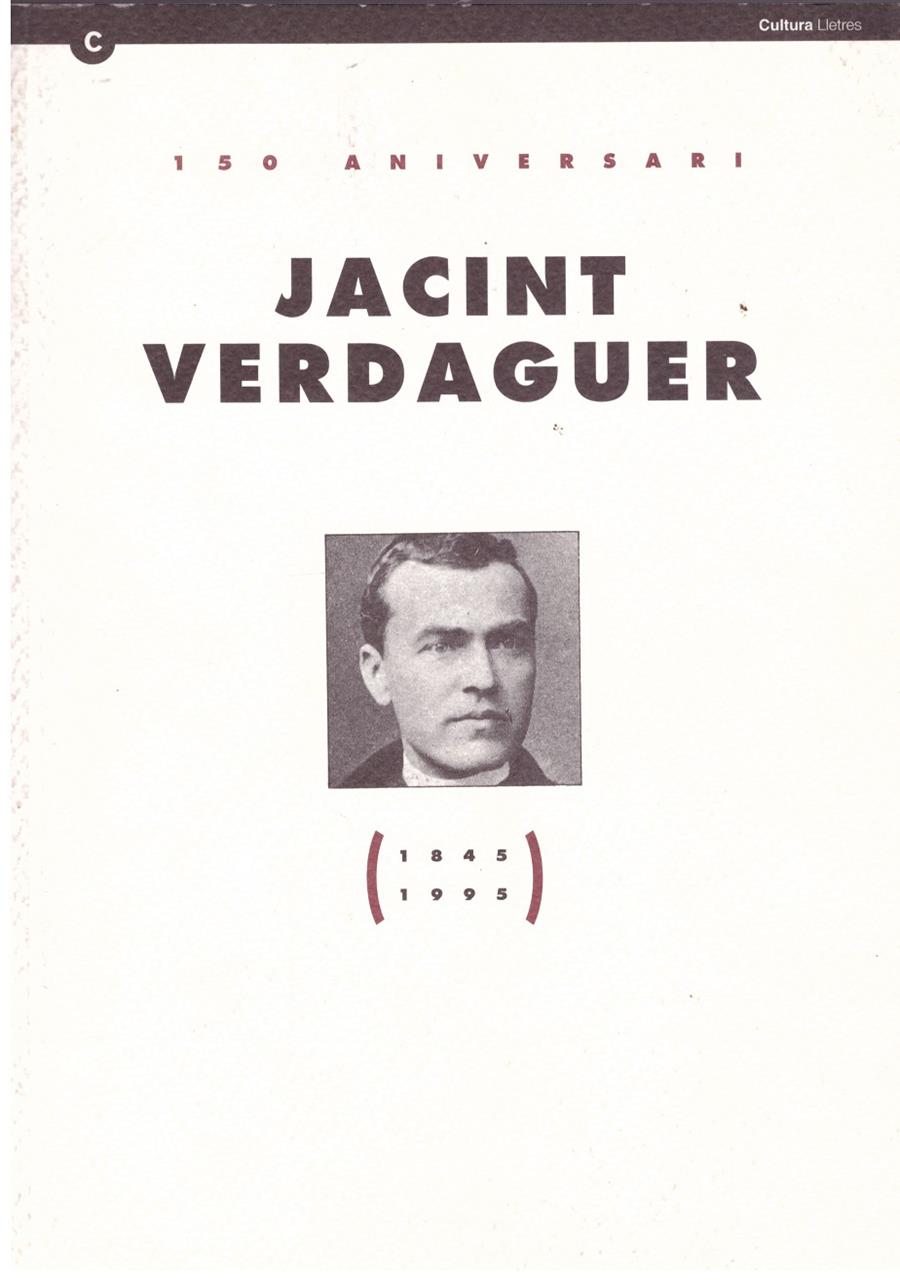 150 aniversari Jacint Verdaguer (1845-1995) | 9999900174229 | VARIOS AUTORES | Llibres de Companyia - Libros de segunda mano Barcelona