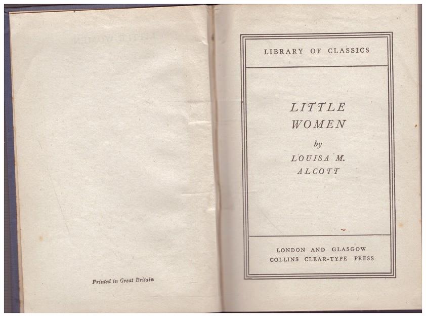 LITTLE WOMEN | 9999900108521 | Alcott, Louisa M | Llibres de Companyia - Libros de segunda mano Barcelona
