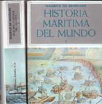 HISTORIA MARITIMA DEL MUNDO, 2 TOMOS | 9999900008258 | Brossard, Maurice | Llibres de Companyia - Libros de segunda mano Barcelona