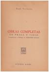 OBRAS COMPLETAS | 9999900211467 | Verlaine, Paul | Llibres de Companyia - Libros de segunda mano Barcelona