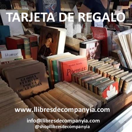 Tarjeta de regalo Llibres de Companyia | Llibres de Companyia - Libros de segunda mano Barcelona