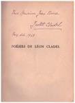 POÉSIES DE LÉON CLADEL | 9999900189568 | Cladel, Léon | Llibres de Companyia - Libros de segunda mano Barcelona