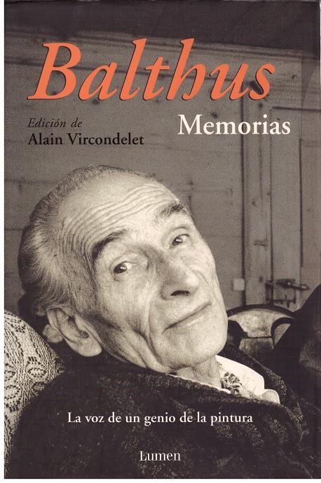 MEMORIAS | 9999900178609 | Balthus | Llibres de Companyia - Libros de segunda mano Barcelona