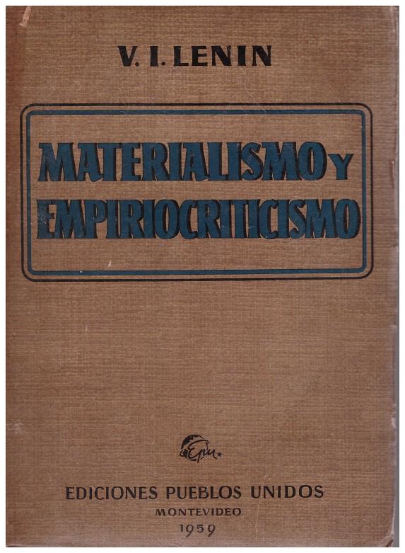 MATERIALISMO Y EMPIRIOCRITICISMO | 9999900215212 | Lenin, V. I | Llibres de Companyia - Libros de segunda mano Barcelona