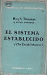 EL SISTEMA ESTABLECIDO | 9999900113938 | Thomas, Hugh. y Otros Autores | Llibres de Companyia - Libros de segunda mano Barcelona
