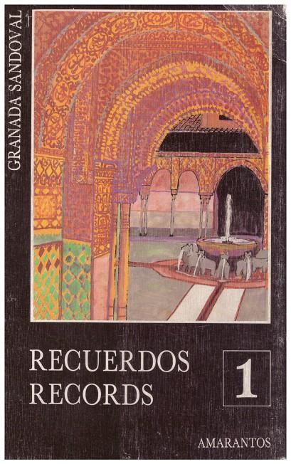 RECUERDOS I. Tríptico / RECORDS I Triptic | 9999900101874 | Sandoval, Granada. | Llibres de Companyia - Libros de segunda mano Barcelona