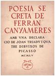 POESIA SECRETA DE FERRAN CANYAMERES | 9999900010473 | Canyameres, Ferran | Llibres de Companyia - Libros de segunda mano Barcelona