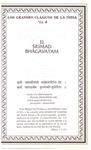 EL SRIMAD BHAGAVATAM - PRIMER CANTO- LA CREACION | 9999900217049 | Llibres de Companyia - Libros de segunda mano Barcelona