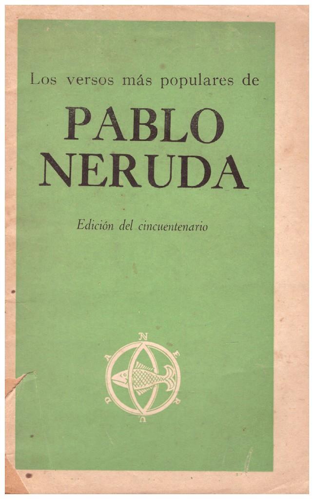 LOS VERSOS MÁS POPULARES DE PABLO NERUDA | 9999900112016 | Neruda, Pablo | Llibres de Companyia - Libros de segunda mano Barcelona