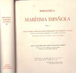 BIBLIOTECA MARITIMA ESPAÑOLA. 2 Tomos | 9999900172560 | FERNANDEZ DE NAVARRETE, MARTIN | Llibres de Companyia - Libros de segunda mano Barcelona