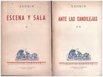 ESCENA Y SALA. ANTE LAS CANDILEJAS | 9999900084146 | Azorin. (Seudonimo J. Martinez Ruiz) | Llibres de Companyia - Libros de segunda mano Barcelona