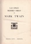 LAS CINCO MEJORES OBRAS DE MARK TWAIN | 9999900120172 | Twain, Mark | Llibres de Companyia - Libros de segunda mano Barcelona