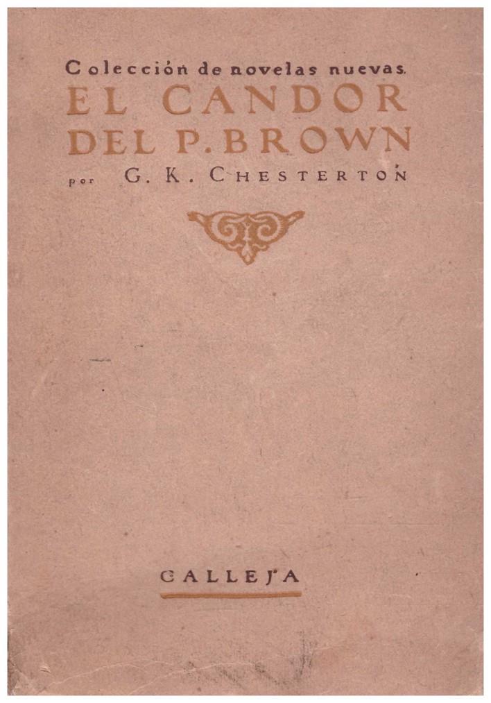 EL CANDOR DEL P. BROWN | 9999900212600 | Chesterton, G. K. | Llibres de Companyia - Libros de segunda mano Barcelona
