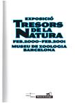 EXPOSICIÓ TRESORS DE LA NATURA. Feb. 2000-Feb 2001. Museu de Zoologia. Barcelona | 9999900216271 | Llibres de Companyia - Libros de segunda mano Barcelona