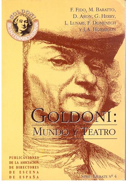 GOLDONI: MUNDO Y TEATRO | 9999900206975 | AA.VV | Llibres de Companyia - Libros de segunda mano Barcelona