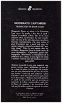 MODERATO CANTABILE | 9999900189537 | Duras, Marguerite | Llibres de Companyia - Libros de segunda mano Barcelona