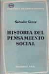 HISTORIA DEL PENSAMIENTO SOCIA | 9999900070248 | Giner, Salvador. | Llibres de Companyia - Libros de segunda mano Barcelona