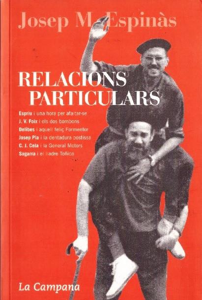 RELACIONS PARTICULARS | 9999900227574 | Espinàs, Josep Mª | Llibres de Companyia - Libros de segunda mano Barcelona