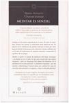 MEDITAR ÉS SENZILL | 9999900204551 | Gunaratana, Bhante Henepola | Llibres de Companyia - Libros de segunda mano Barcelona