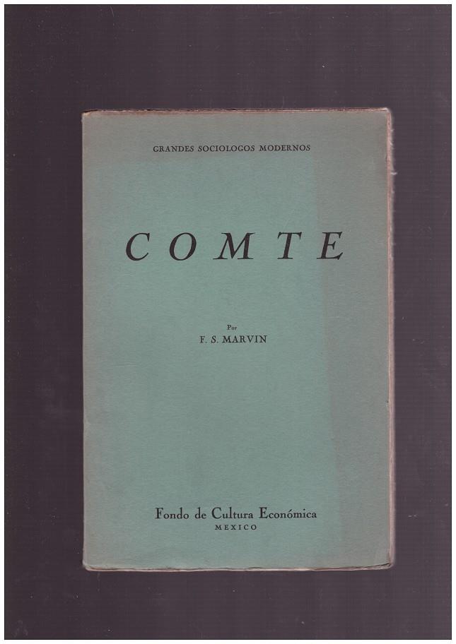 COMTE | 9999900164671 | MARVIN, F.S. | Llibres de Companyia - Libros de segunda mano Barcelona