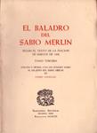 EL BALADRO DE SABIO MERLIN | 9999900228212 | Anónimo | Llibres de Companyia - Libros de segunda mano Barcelona