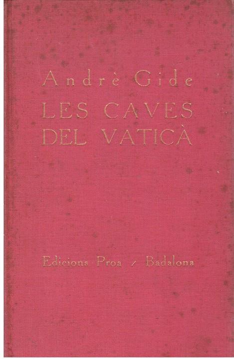 LES CAVES DEL VATICÀ | 9999900198157 | Gide, André | Llibres de Companyia - Libros de segunda mano Barcelona