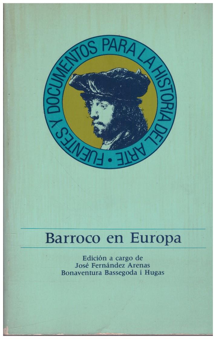 BARROCO EN EUROPA VOL V | 9999900218121 | Arenas, Fernadez Jose / Hugas, Bassegodas Bonaventura | Llibres de Companyia - Libros de segunda mano Barcelona