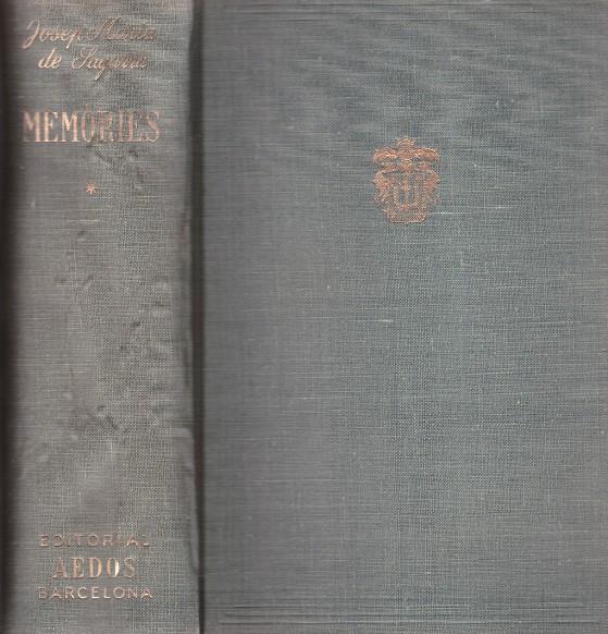 MEMORIES, II VOLUMENES | 9999900149043 | Sagarra, Josep Maria de | Llibres de Companyia - Libros de segunda mano Barcelona