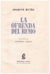 LA OFRENDA DEL REMO | 9999900220247 | Ruyra, Joaquin | Llibres de Companyia - Libros de segunda mano Barcelona