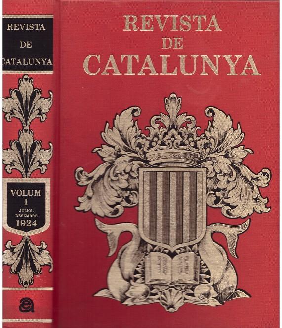 REVISTA DE CATALUNYA VOL I  | 9999900171495 | Llibres de Companyia - Libros de segunda mano Barcelona
