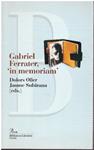 GABRIEL FERRATER "IN MEMORIAM" | 9999900225914 | Oller, Dolors y Subirana, Jaume | Llibres de Companyia - Libros de segunda mano Barcelona