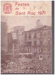 FESTES DE SANT ROC. BARCELONA, 1971 | 9999900214864 | Llibres de Companyia - Libros de segunda mano Barcelona