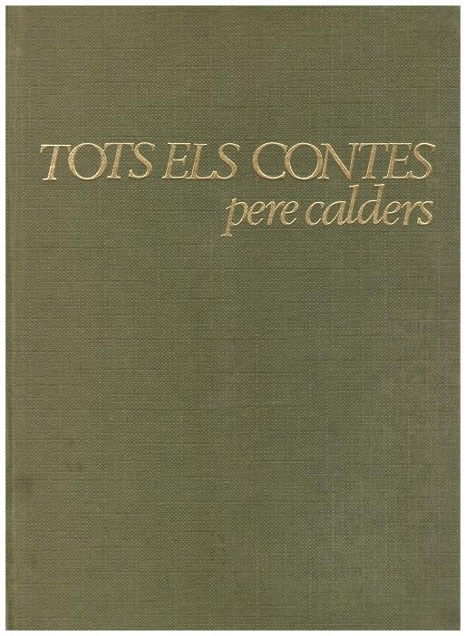 TOTS ELS CONTES (1936-1967) | 9999900170023 | CALDERS, PERE | Llibres de Companyia - Libros de segunda mano Barcelona