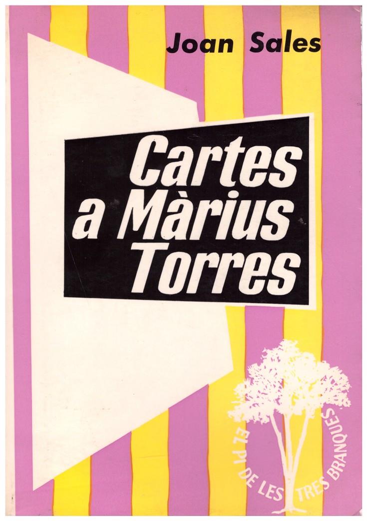 CARTES A MÀRIUS TORRES | 9999900194203 | Sales, Joan | Llibres de Companyia - Libros de segunda mano Barcelona