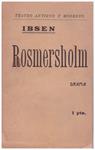 ROSMERSHOLM | 9999900131253 | Ibsen, E | Llibres de Companyia - Libros de segunda mano Barcelona