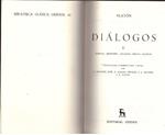 DIALOGOS II | 9999900213744 | Platon | Llibres de Companyia - Libros de segunda mano Barcelona
