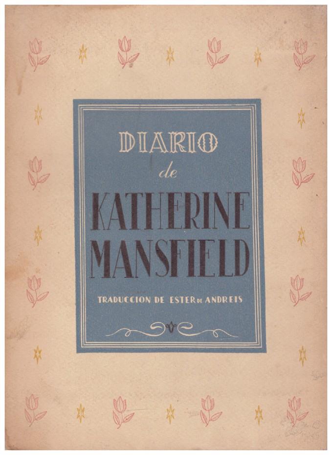DIARIO DE KATHERINE MANSFIELD | 9999900029628 | Mansfield, Katherine | Llibres de Companyia - Libros de segunda mano Barcelona