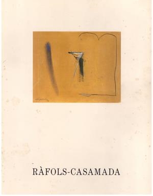 RAFOLS-CASAMADA. Obra Recent | 9999900018097 | Libros antiguos y de segunda mano con historia