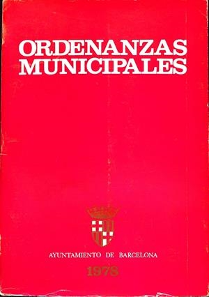 ORDENANZAS MUNICIPALES | 9999900072266 | VV.AA | Libros antiguos y de segunda mano con historia