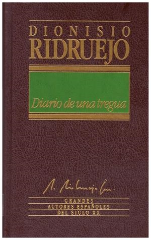 DIARIO DE UNA TREGUA | 9999900088120 | Ridruejo, Dionisio | Libros antiguos y de segunda mano con historia