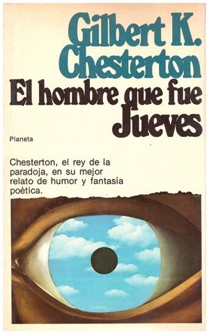 EL HOMBRE QUE FUE JUEVES | 9999900091908 | Chesterton, Gilbert K | Libros antiguos y de segunda mano con historia