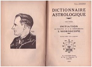 DICTIONNAIRE ASTROLOGIQUE | 9999900101737 | Gouchon, HJ | Libros antiguos y de segunda mano con historia
