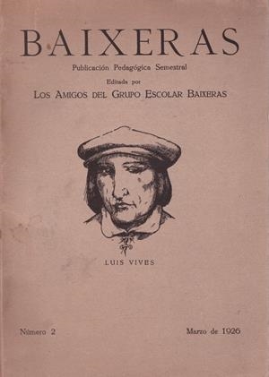 BAIXERAS | 9999900107425 | Vives, Luis | Libros antiguos y de segunda mano con historia