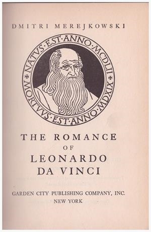 THE ROMANCE OF LEONARDO DA VINCI | 9999900116489 | Merejkowski, Dmitri | Libros antiguos y de segunda mano con historia