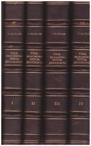VIDA DE NUESTRO SEÑOR JESUCRISTO | 9999900117912 | Fillion, L.-CL | Libros antiguos y de segunda mano con historia