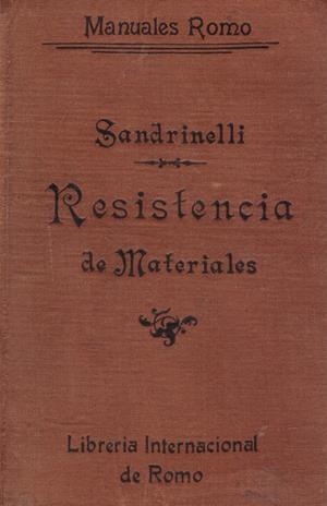 MANUAL DE RESISTENCIA DE MATERIALES Y ESTABILIDAD DE LAS CONSTRUCCIONES | 9999900120011 | Sandrinelli, Guido | Libros antiguos y de segunda mano con historia